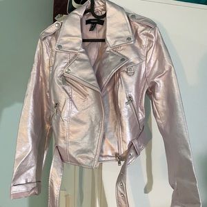 Brand new forever 21 leather jacket size M